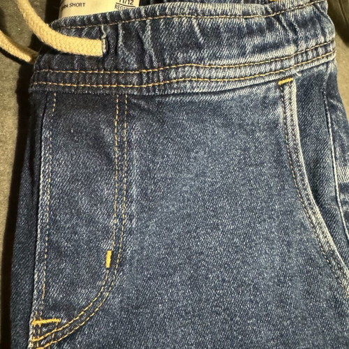 Abercrombie denim bermuda shorts like new, for 10-year-old boys, blue