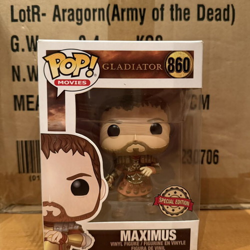 Maximus 860 Gladiator Funko Pop mint