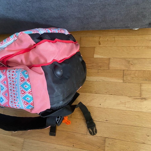 Polo school backpack lightly used, spacious