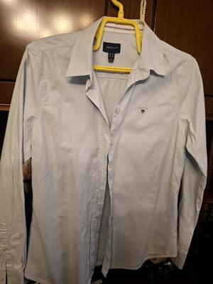 Gant shirt long sleeve like new, blue, size L