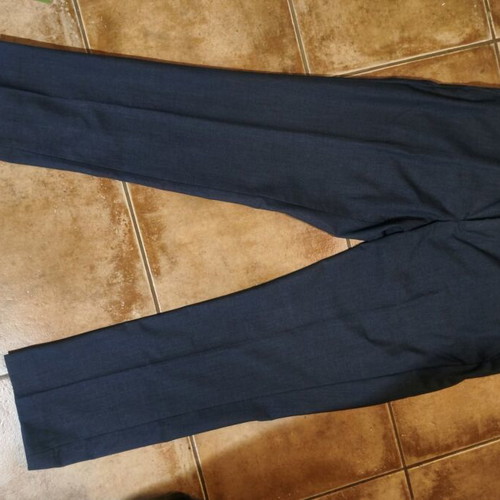 Primark men's regular fit pants 44S like new, grey-blue