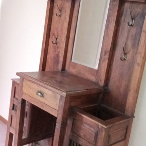 Furniture made of walnut wood
