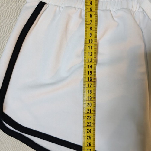 Women's white sports shorts new