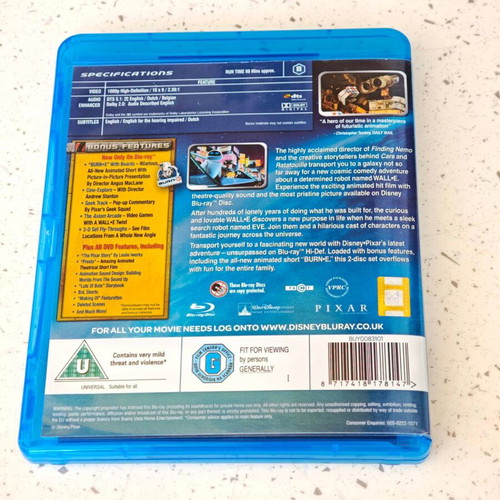Wall-E 2-disc Blu-ray set