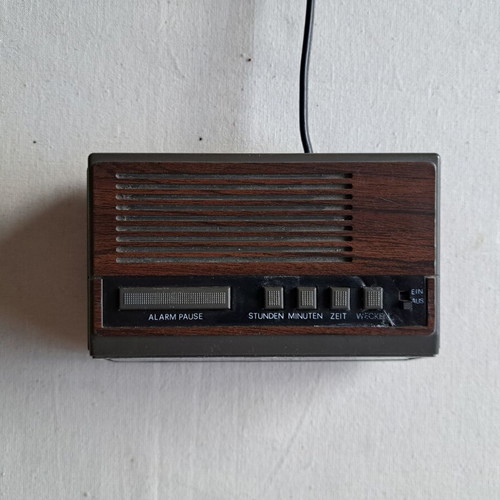 DigiTech digital clock used with alarm and red LED display