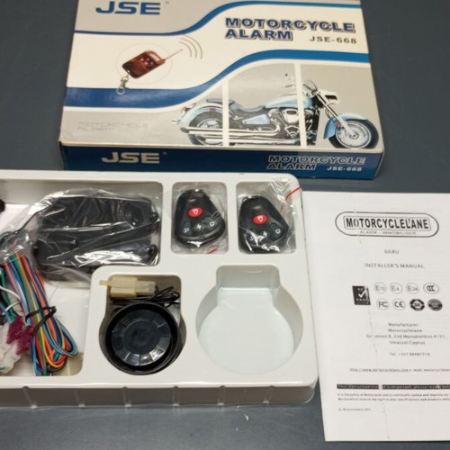 JSE Motorcycle Alarm new
