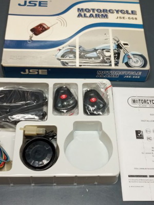 JSE Motorcycle Alarm new