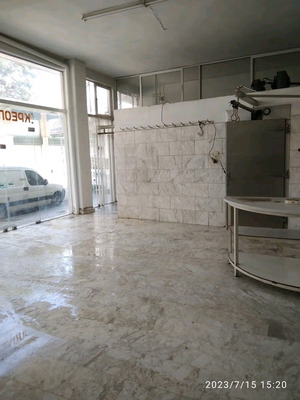Commercial space 140 sqm with 60 sqm basement in Karditsa with elevator and built-in refrigerators