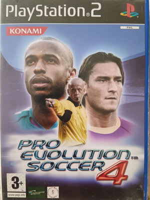 Pro Evolution Soccer 4 για PS2 μεταχειρισμένο με manual
