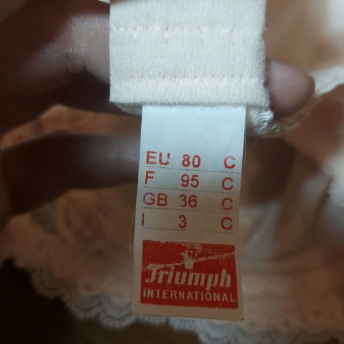 Triumph women's bra large size new