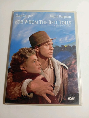 DVD For Whom The Bell Tolls σαν καινούργιο με ελληνικούς υπότιτλους και μεταγλώττιση