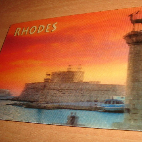 Rhodes decorative magnet like new