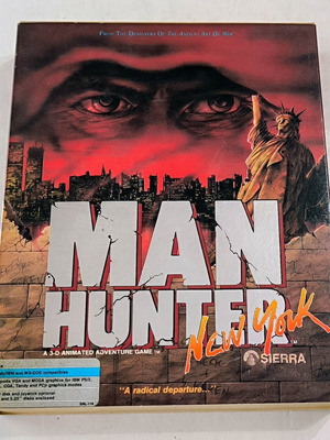 PC Manhunter: New York Big Box Sierra σαν καινούργιο