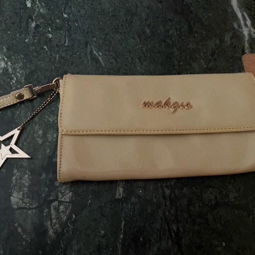 Makgio clutch bag used, beige