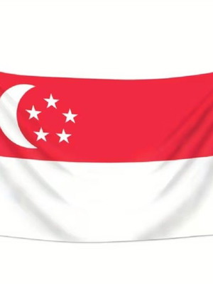 Polyester Singapore Flag 90x150 cm new
