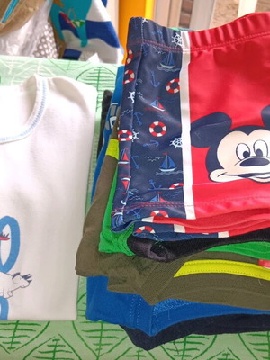 Boys' clothing set 8 years used, 10 colorful pieces