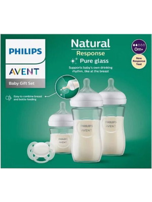 Phillips Avent Glass Baby Bottle Set new in box