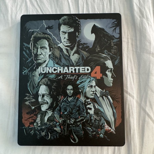 Uncharted Steelbook PS4 game like new