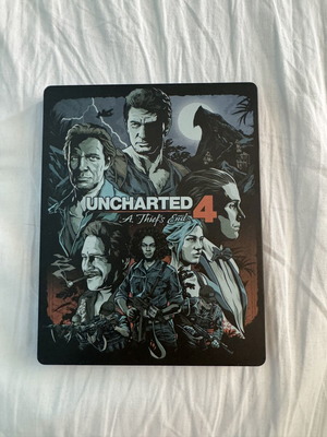 Uncharted Steelbook PS4 game like new