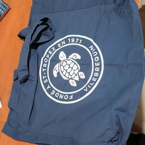 Vilebrequin beach bag like new, blue fabric 50×45