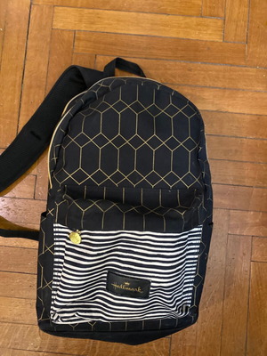 Τσάντα πλάτης Hallmark δύο θέσεων σαν καινούργια καφέ