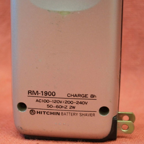 British HITCHIN electric shaver used, functional, 1960