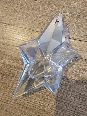 Angel Mugler 25ml μπουκάλι μεταχειρισμένο, άδειο για συλλογή με σπασμένη γωνία