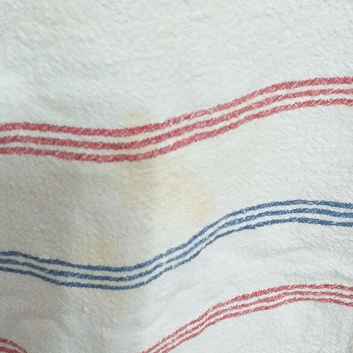 Vintage handloom fabric piece used