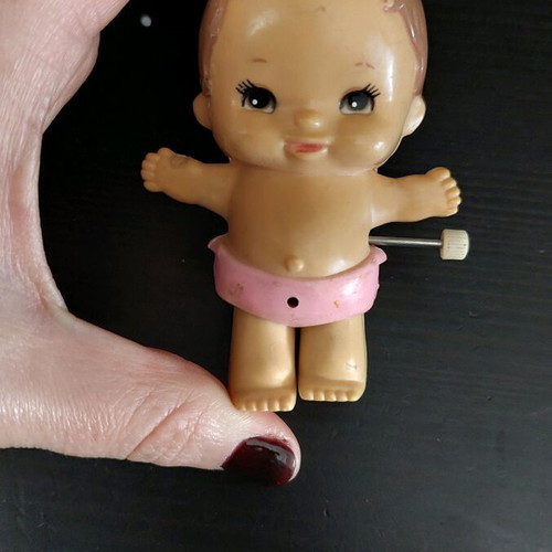 Wind-up toy used vintage 80s