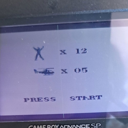 Choplifter II: Rescue & Survive Game Boy cartridge like new