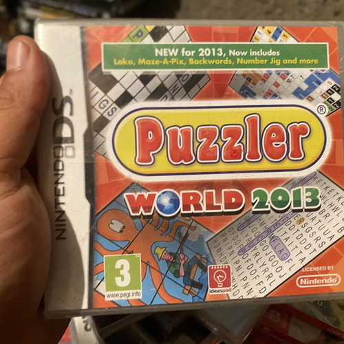 Puzzler World 2013 Nintendo DS game