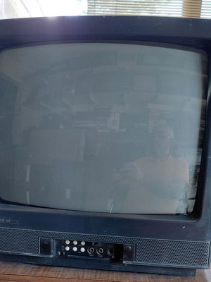 Telefunken MP168 17' TV used, works normally