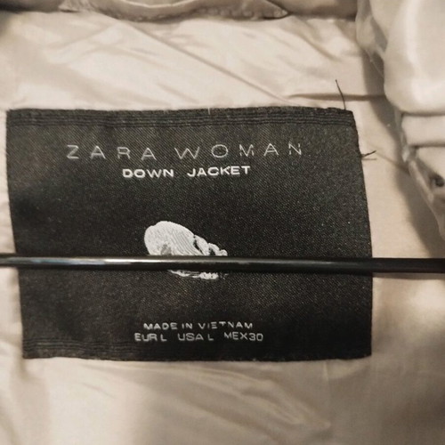 Zara women's jacket used, size L, gray
