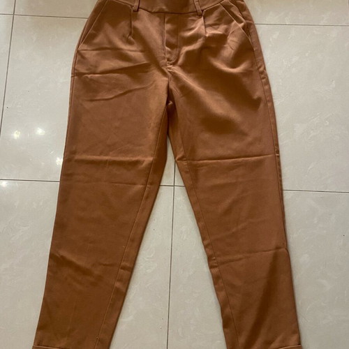 Stradivarius women's pants like new, brown, comfortable fit