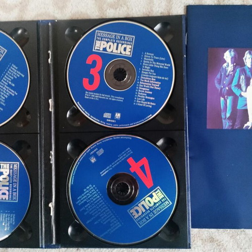 The Police Message In A Box Complete Recordings 4 CD set like new