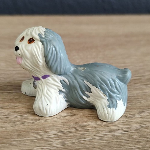 Littlest Pet Shop vintage dog figure used Kenner 1993