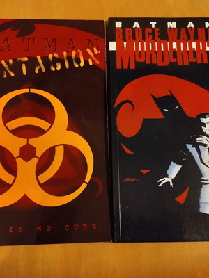 Batman Comics TPB σαν καινούργιο, Contagion και Bruce Wayne Murderer
