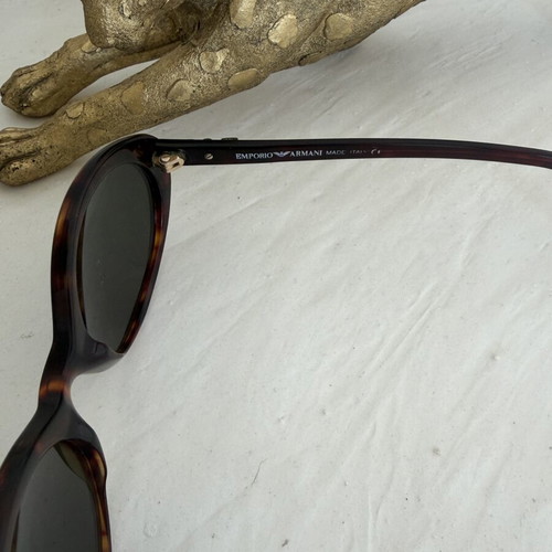 Emporio Armani sunglasses tortoise brown used