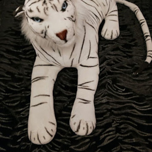 Large plush tigers, set of 2