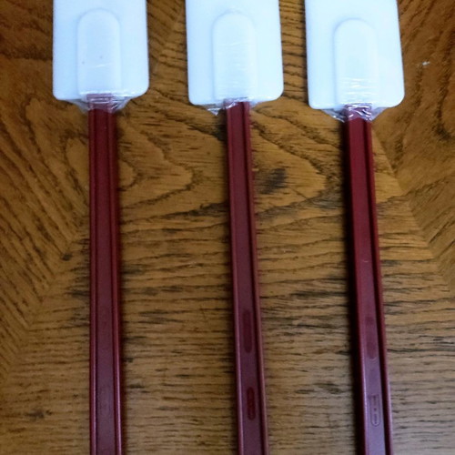 Silicone spatulas mariz new, set of 3 professional