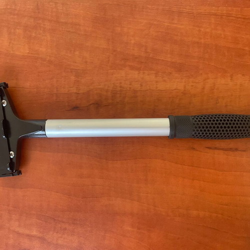Work scraper with rubber handle new for paint and floors