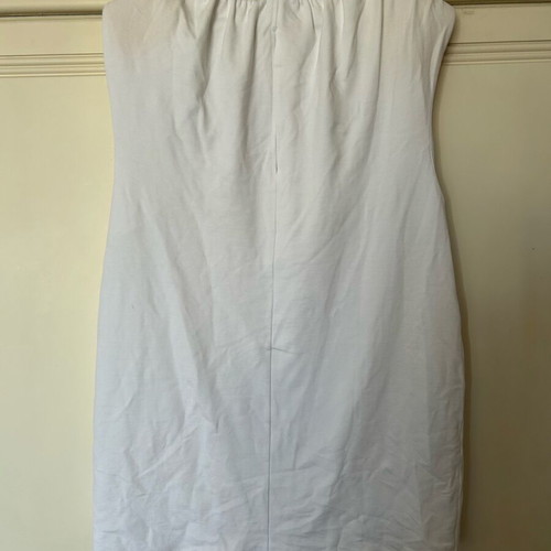 Zara mako dress large like new, white