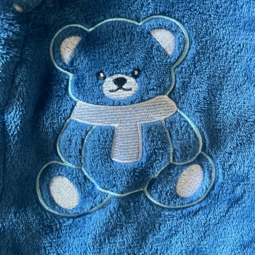 Baby fleece outing romper like new for 2-3 months old