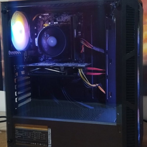 Gaming PC Ryzen 3 2200G GTX 660 8GB DDR4 SSD+HDD Windows 10 used