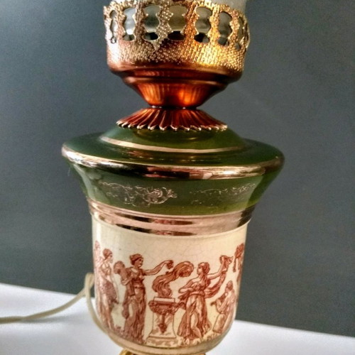 Lamp used with brass base
