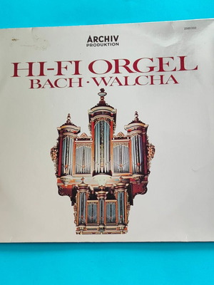 Bach Hi-Fi Orgel vinyl record like new, classical music