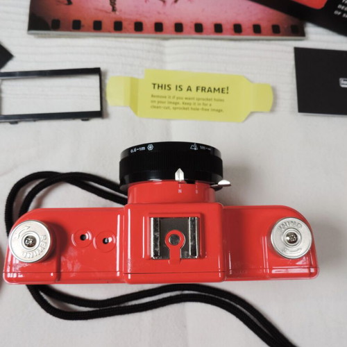 Panorama Sprocket Rocket Lomo red boxed film camera 135