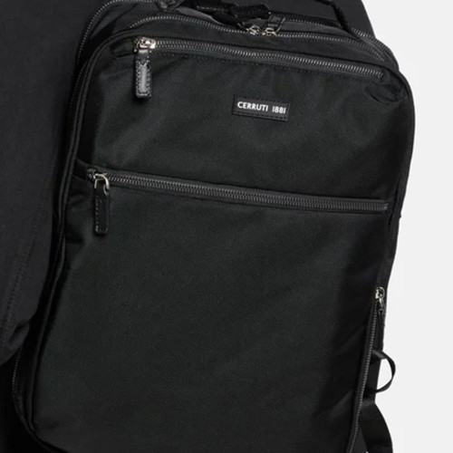 Cerruti 1881 backpack, black polyester