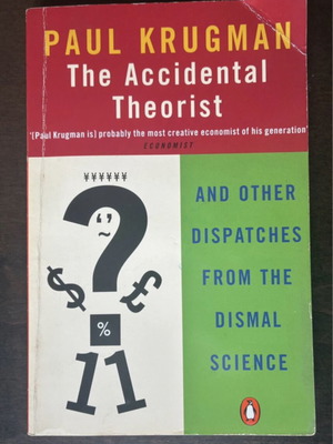 The Accidental Theorist by Paul Krugman paperback used, economics
