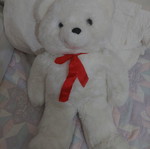 Stuffed bear about 1 meter like new